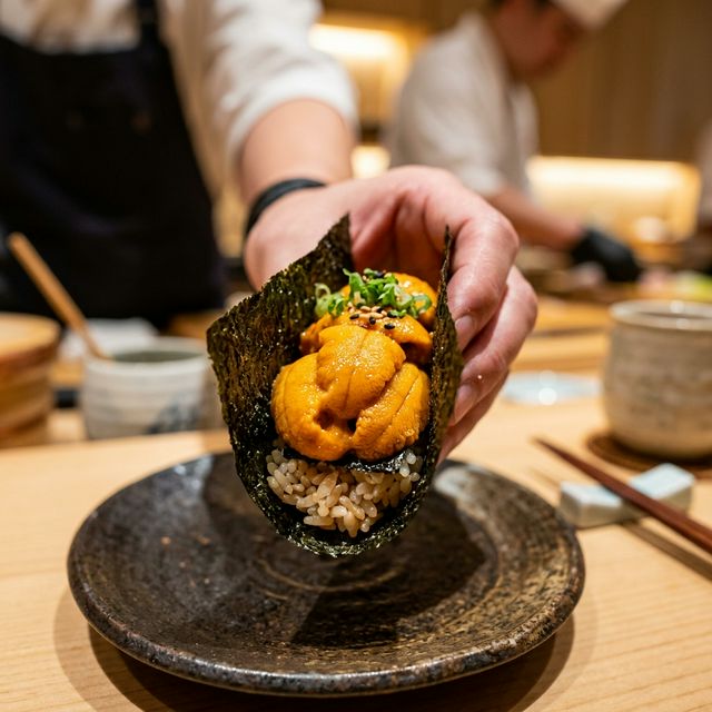 Truffle Uni Hand Roll